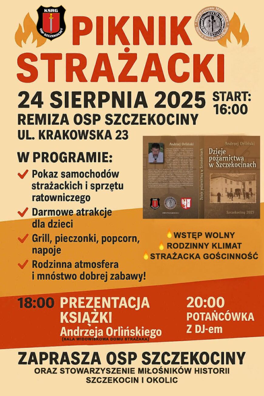 Piknik Strażacki w Szczekocinach! 🎉