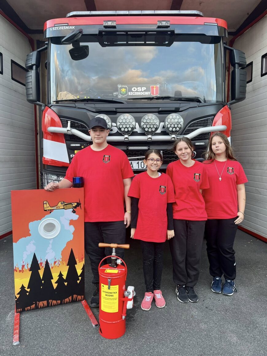Wsparcie dla naszej Młodzieżowej Drużyny Pożarniczej! 🔥👩‍🚒