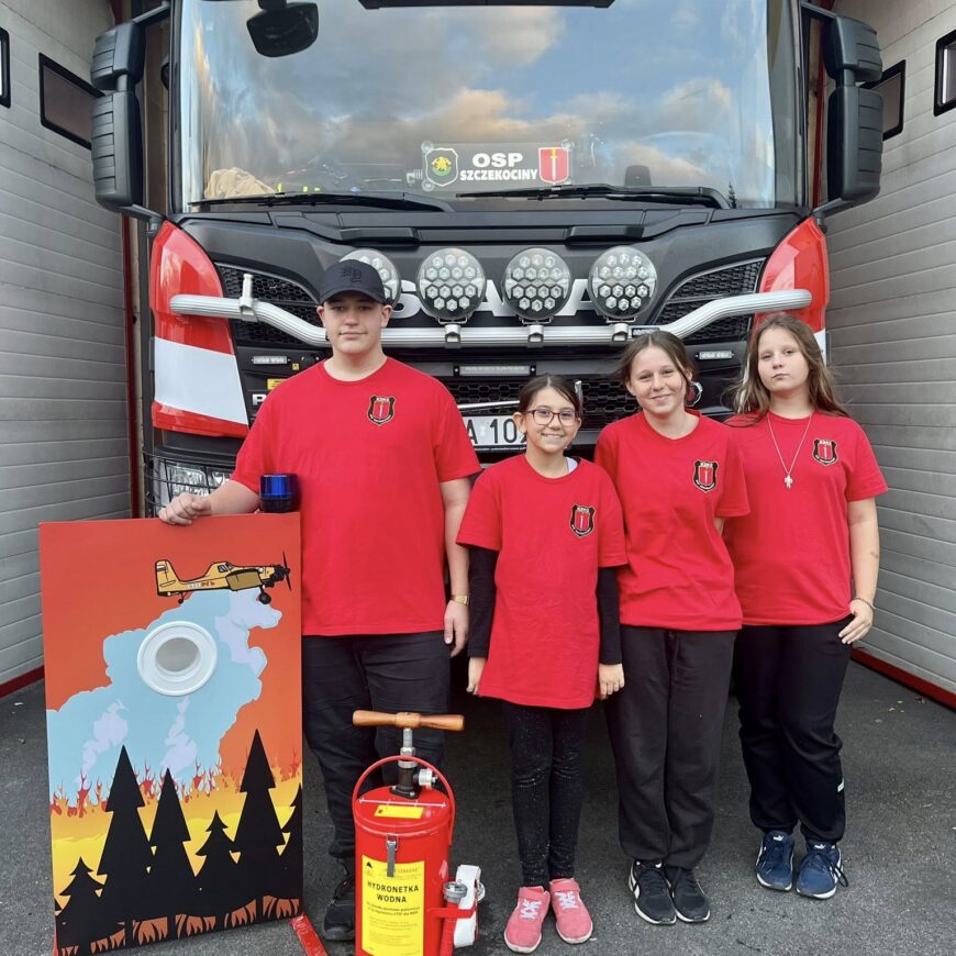 Wsparcie dla naszej Młodzieżowej Drużyny Pożarniczej! 🔥👩‍🚒