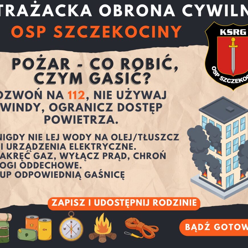 Strażacka Obrona Cywilna OSP Szczekociny #11