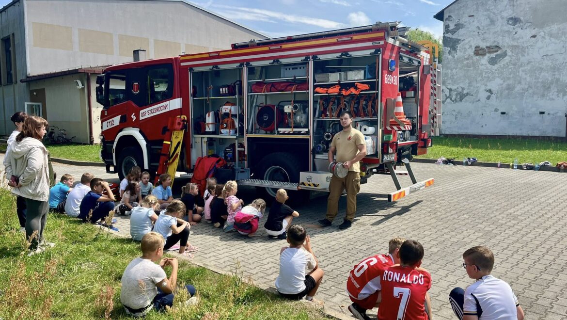 Podsumowanie wakacji z OSP Szczekociny 👨‍🚒
