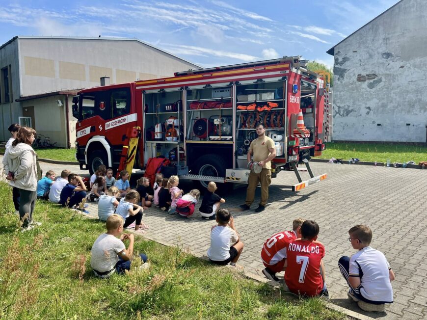 Podsumowanie wakacji z OSP Szczekociny 👨‍🚒